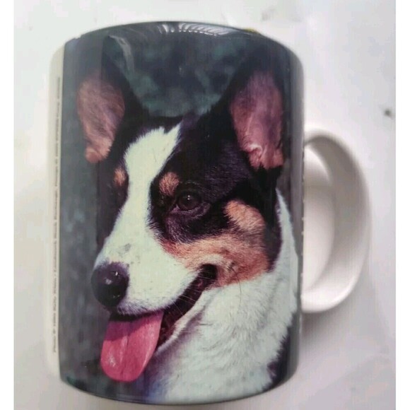 Welsh Corgi Picture Mug Cup Dog Breed Biography Coffee Tea Mug Dog Lover - Picture 1 of 6